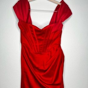 House of CB dress, perfect for the holidays!